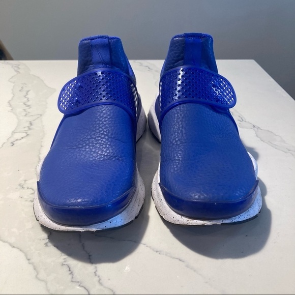 NIKE Sz 8 Sock Dart Sneakers Electric Blue Pull On Sneakers  NWOT - Picture 2 of 13